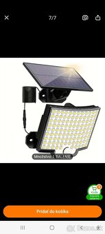 Solarna LED lampa s pohybovym senzorom - 3