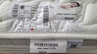 Predam zanovny matrac Perdomire Libra fresh 3.0 90x200, 2ks - 3