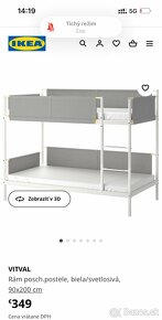 Dvojposchodova postel IKEA - 3