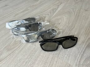 3D okuliare Panasonic nové (4ks) - 3
