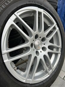 Alu disky 17” 5x112 + pirelli 225/55 R17 - 3