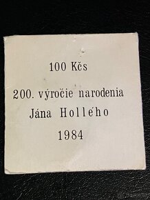 100Kčs Jána Hollého 1984 - 3