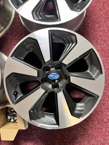 5x100 R17 Originál Subaru Forester + senzory + matice - TOP - 3