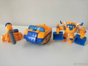 Super Wings Transformer bager + tank - 3