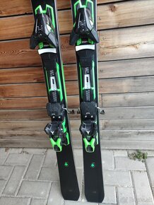 Prémiové švýcarské lyže AK GREEN, 160cm, TOP STAV - 3