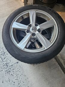 4ks ekektrony 5x108 orig Volvo so zimnymi pneu 205/55 R16 - 3