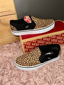 vans leopard stylove original slip-on tenisky-topanky - 3