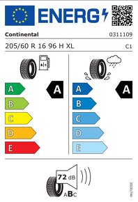 Continental EcoContact 6 205/60 R16 96H XL z noveho auta - 3