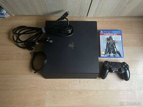 Playstation 4 Pro 1TB + ovládač + Bloodborne - 3