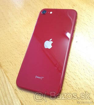 iPhone SE 2022 red 64GB 98% baterka max zachovalý - 3