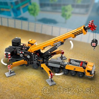 Lego Mobile Construction Crane 60409 - Žltý pojazdný stavebn - 3