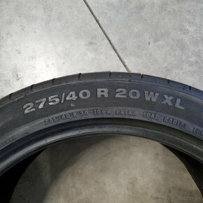 Letné pneumatiky pár 275/40 R20 CONTINENTAL RSC - 3