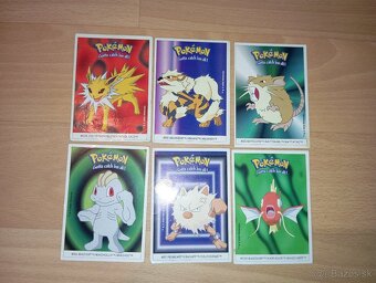 Predám karty albumy nálepky pokémon - 3