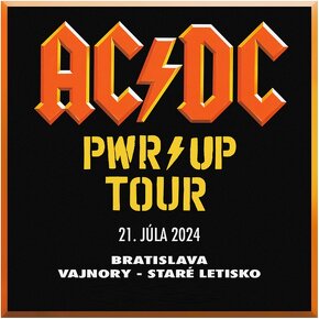 AC/DC - PWR UP TOUR, BRATISLAVA 2024 (2x lístok na státie) - 3