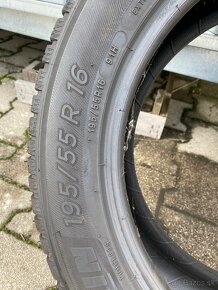 Pneumatiky zimné 195/55 R16 - 3