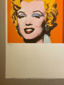 Andy Warhol "Marilyn" Limitovaná edícia_Číslované_Certifikát - 3