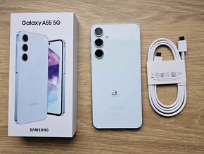 Samsung Galaxy A55 5G 8GB/256 GB, awesome iceblue, zaruka - 3