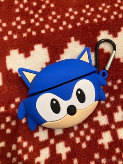 Nové Sonic the Hedgehog púzdro na slúchadlá Airpods pro - 3