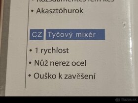 Predám zánovný mixér - 3