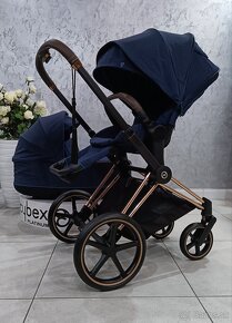 TROJKOMBINÁCIA CYBEX PLATINUM PRIAM ROSEGOLD BLUE - 3