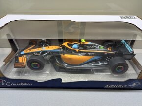 2X MCLAREN MCL36 2022 NORRIS A RICCIARDO SOLIDO 1:18 - 3