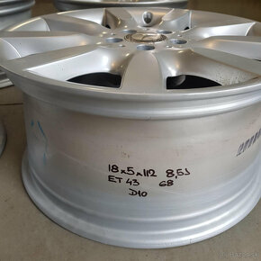 Originál Mercedes Benz disky 5x112 R18 ET43 - 3