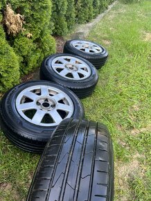 R15 5x112 +Letné pneu HANKOOK Ventus Prime 3 195 65 - 3