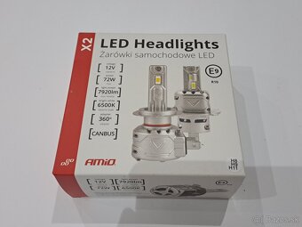 LED žiarovky H3 – 72W - 7920 Lm - Canbus - 3