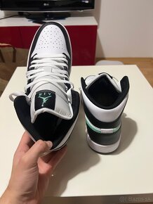 Nike Air Jordan 1 Mid White Green - 3