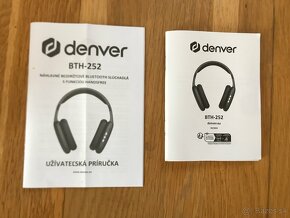 Denver BTH-252 bluetooth headset with handsfree sluchadla - 3