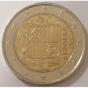 Andorra - euro mince a euro sady 2016 - 2024 - aktuálne - 3