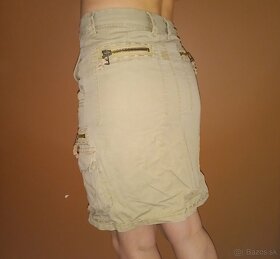 Safari sukňa nad kolená - 3