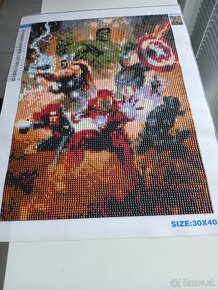 Obraz Avengers, Marvel,Hulk, Captain America,Thor, Iron Man - 3