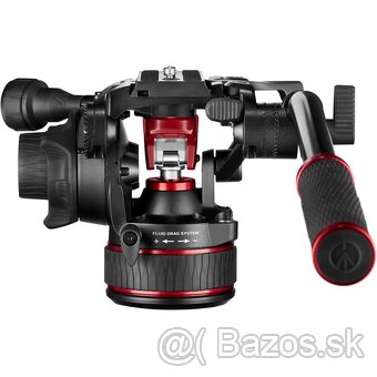 Manfrotto Nitrotech 608 hlava a Alu Twin MS statív  - 3