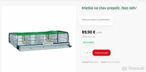 Klietka na prepelice za 1/2 ceny - 3