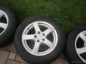 16" AL disky Dezent rozteč 112 so zimnimy pneu 215/60R16 - 3