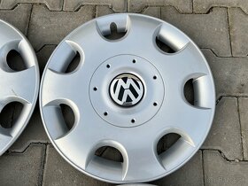 Plastové kryty kolies R16 originál VW - 3