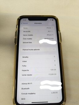 iphone 11 128gb 98% baterka - 3