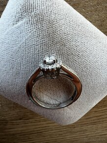 Diamantový zásnubný prsteň - 3