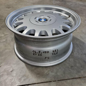 Originál BMW disky 5x120 R16 ET20 - 3