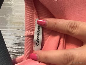 CALVIN KLEIN originál baby pink damska mikinka S/M - 3