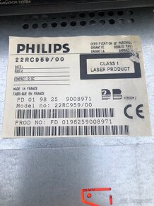 Philips 22RC959 Autorádio, CD, navigácia. - 3