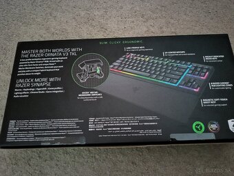 Predam hernu klavesnicu Razer Ornata V3 TKL US v zaruke - 3