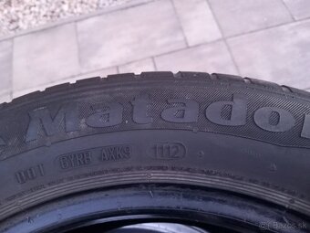 Predám pneumatiky MATADOR rozmer 195/60R15 letné - 3