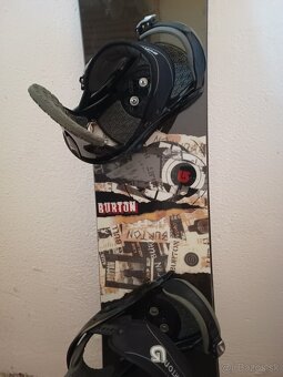 164 cm pansky snowboard BURTON BULLET + viazko Burton - 3