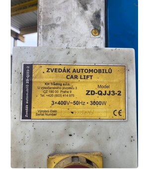 Predam  Elektromechanický Dvojstĺpový zdvihák - 3