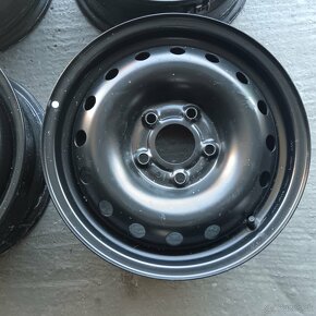 15"Plechové disky 5x114,3 Renault Nissan Dacia - 3