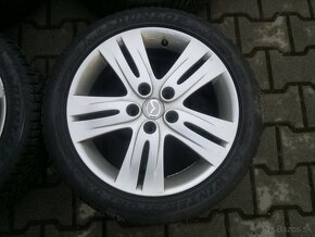 Elektrony Mazda 5x114,3 r17, zimne pneu. 205/50 r17 - 3