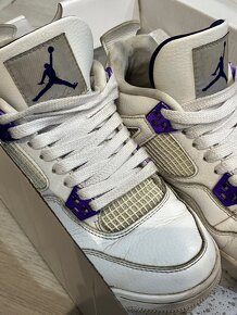 jordan 4 militairy purple - 3