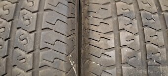 Predám 4ks jazdené letné 235/65r16C Matador na dodávku - 3